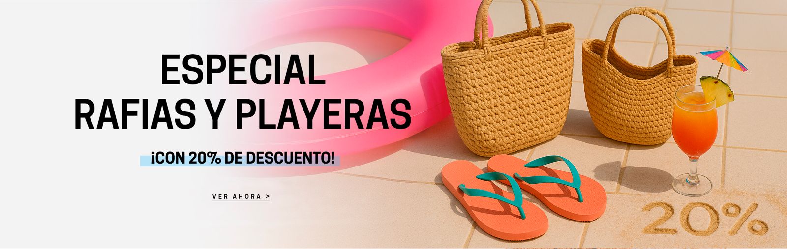 OFERTAS PLAYERAS Y RAFIAS